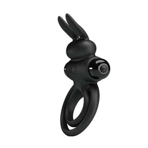 טבעת רטטכפולה מסיליקון איכותית 10 מצבי רטט - Vibrating Ring Vibrant Penis Ring III