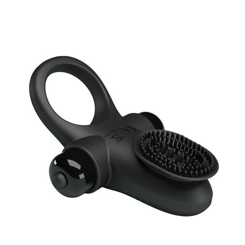 טבעת רטט מסיליקון איכותית 10 מצבי רטט - Vibrating Ring Vibrating Penis Ring II