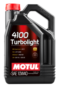 שמן מנוע MOTUL 10W-40 4100 TURBO LIGHT 4L