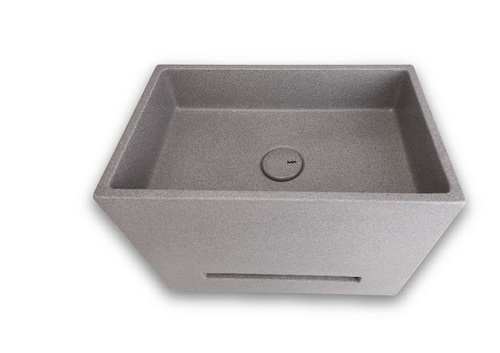 כיור רחצה תלוי נובו אפור בטון מעושן MPC-M-4025ED