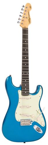 Vintage V6 Reissued Electric Guitar ~ Candy Apple Blue