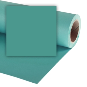 רקע נייר לסטודיו צילום Colorama 2.72x11 צבע כחול ים