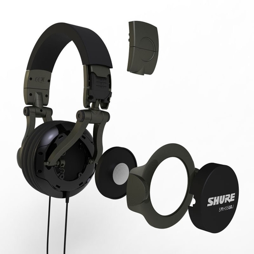 SHURE SRH550DJ - אוזניות די.ג'יי מקצועיות