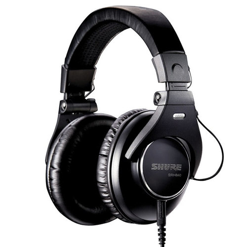 אוזניות אולפן ודי ג’יי SHURE SRH840