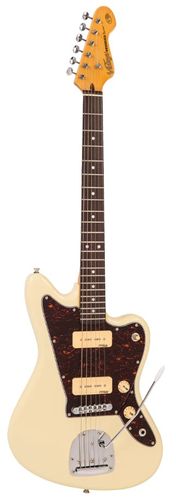 Vintage V65 ReIssued Vibrato Electric Guitar ~ Vintage White