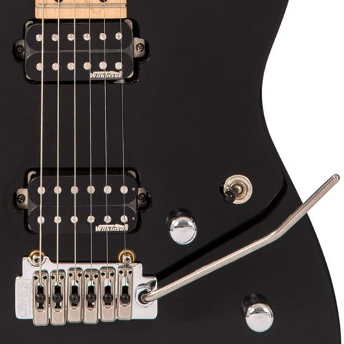 זוית נוספת Vintage V6M24 ReIssued Electric Guitar ~ Boulevard Black