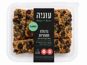 עוגיות גרנולה חמוציות - עוגיה