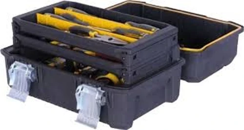 ארגז עם מגשים נשלפים 18''