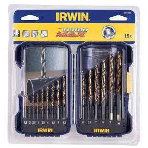 סט מקדחי מתכת IRWIN TURBO MAX 1.5-10 