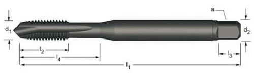סט 4 מברזי מכונה M3-M6