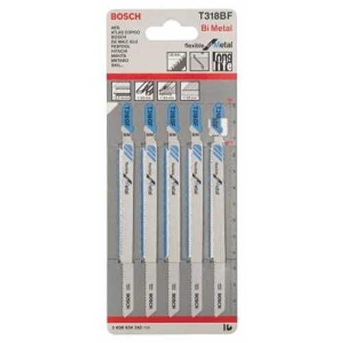 סט 5 להבי מסור אנכי BOSCH T318BF