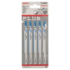 סט 5 להבי מסור אנכי BOSCH T318BF