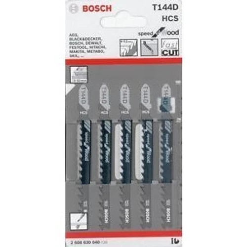 סט 5 להבי מסור אנכי BOSCH T144D