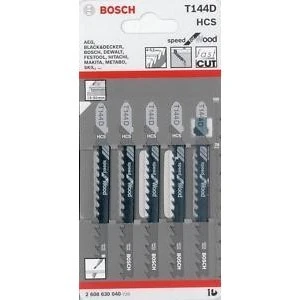סט 5 להבי מסור אנכי BOSCH T144D