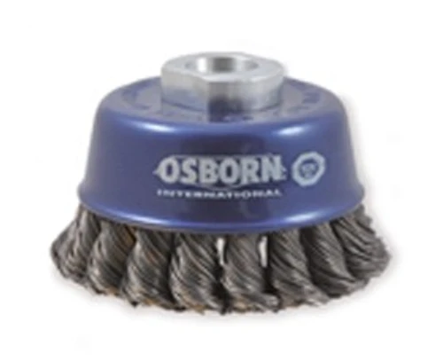 מברשת צמות נירוסטה למשחזת  Osborn 4.5