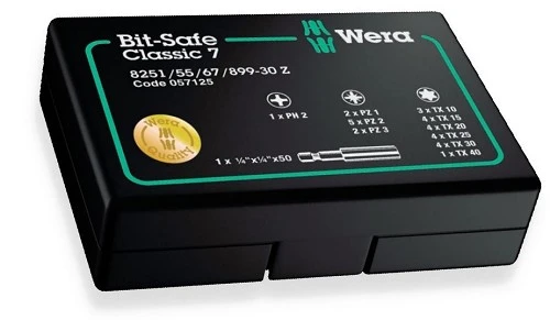סט ביטים 61 יחידות דגם Wera 5073645001