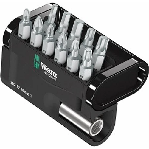 סט ביטים 12 יחידות דגם Wera 4013288179883