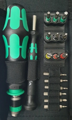 סט מברגי ביט (אלקטרוניקה ורגיל) דגם 4013288209597 Wera Wacken