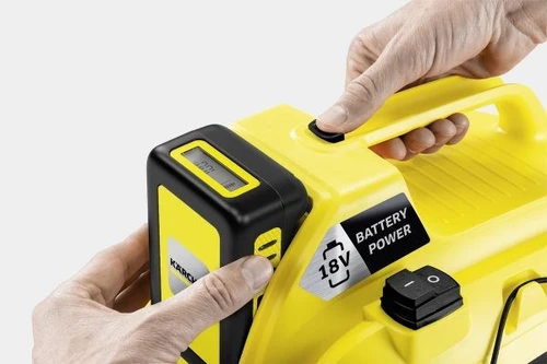 שואב אבק יבש/רטוב כולל מפוח נטען KARCHER WD 1 BATTERY