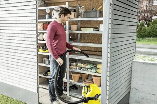 שואב אבק יבש/רטוב כולל מפוח נטען KARCHER WD3 BATTERY 