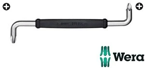 מברג דו צדדי Wera PH1+PH2