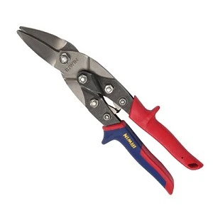 מספרי פח אדומות שמאלה וישר  IRWIN 10504309N 