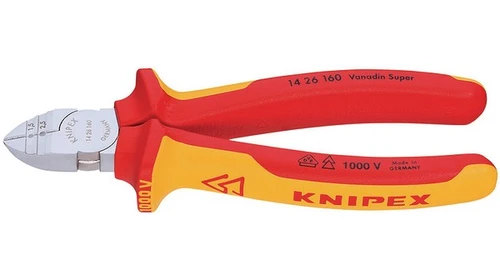 קטר ומגלה חוטים 1000V VDE דגם 1426160 Knipex קניפקס