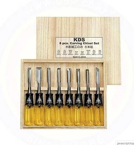 סט 8 מפסלות גילוף ופיסול בעץ 3168 KDS 