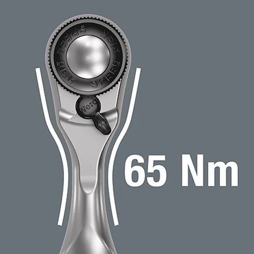 ידית רצ'ט מיני D1/4 לבוקסות דגם Wera 5003793001