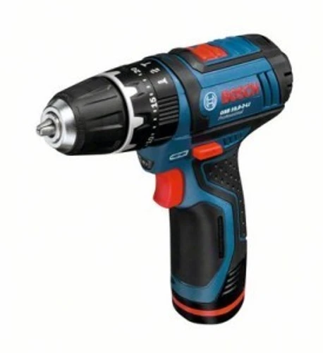 מברגה/ מקדחה רוטטת נטענת + 2 סוללות BOSCH GSB 12-2-LI 2AH