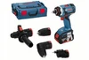 מברגה מודולרית נטענת + 2 סוללות BOSCH GSR 18V-EC FC2 4AH