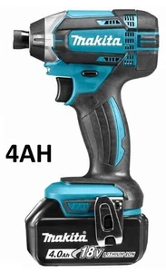 מברגת אימפקט נטענת + 2 סוללות MAKITA DTD146RME 18v 4Ah