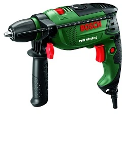 מקדחה רוטטת בייתית קומפקטית חשמלית BOSCH PSB 750W RCE