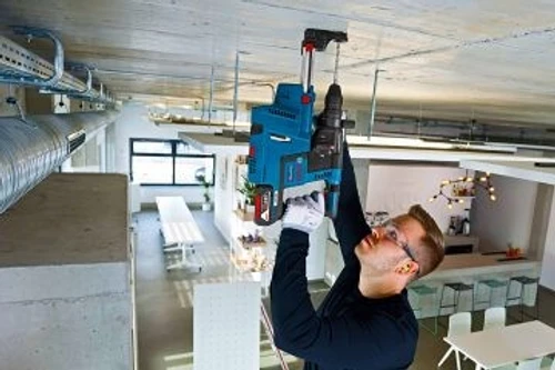 פטישון נטען GBH 18V-26F 18V בוש + ערכת שאיבה + שתי סוללות 6Ah + מטען במזוודה BOCSH