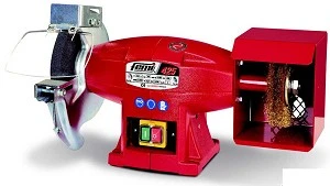 משחזת שולחן מקצועית "8 + מברשת פליז FEMI 425 500W
