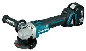משחזת זווית נטענת "5 + 2 סוללות 5 אמפר (125 מ"מ) MAKITA DGA504RME BL 18V