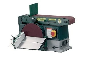 מלטשת סרט שולחנית חשמלית 1219X152 מ"מ 1 כ"ס "10 Record Power BDS250