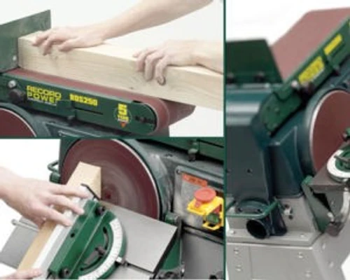 מלטשת סרט שולחנית חשמלית 1219X152 מ