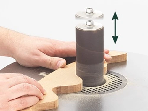 מלטשת בלון אנכי שולחנית חשמלית 1/2 כ