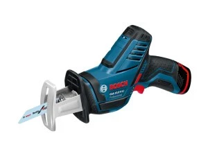 מסור חרב נטען + 2 סוללות BOSCH GSA 12V-LI 2Ah