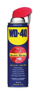 ספריי שמן WD-40 ענק (420 מ"ל) + קשית