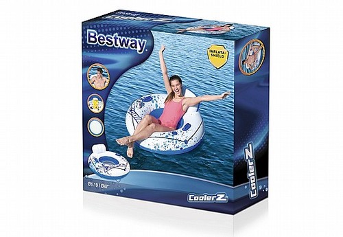 גלגל ים מתנפח אבוב לבריכה ולים של BESTWAY עם רשת לקירור מהמים BESTWAY 43108