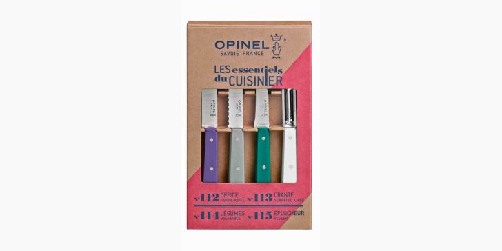 סט סכיני מטבח אופינל Essentials knives Box Set מבית OPINEL הצרפתית.
