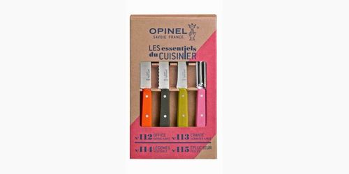 סט סכיני מטבח אופינל Essentials knives Box Set מבית OPINEL הצרפתית.