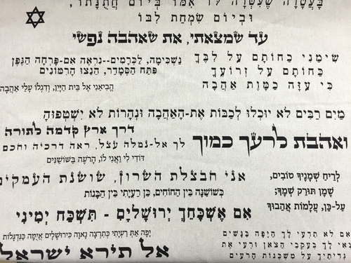  פשתן שיר השירים 