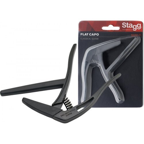 קאפו לגיטרה קלאסית Stagg SCPX-FL BK