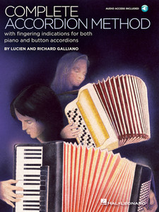 ספר לימוד לאקורדיון Complete Accordion Method Hal leonard