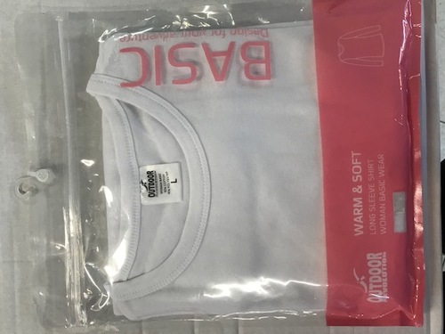 גופיה צבאית שרוול ארוך נשים OUTDOOR BASIC