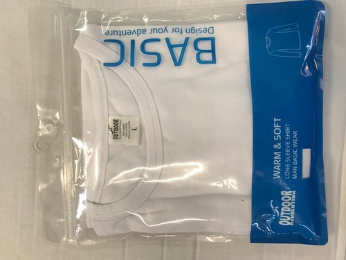 גופיה צבאית לגבר  שרוול ארוך OUTDOOR BASIC 