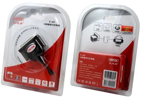 מתאם USB TO DB25F (PARALEL)